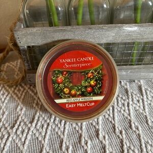 Yankee Candle Scenterpiece Easy Meltcup Red Apple Wreath Melt Cup 2.2 oz